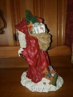 June McKenna Santa Claus figure from 1994, hand signed by June and limited