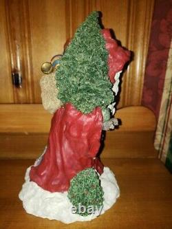 June McKenna Santa Claus figure from 1994, hand signed by June and limited