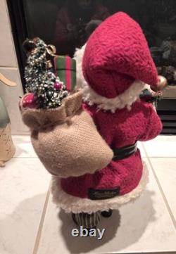 Karen Didion Originals Vintage Evergreen Santa CC16-109 Original Box 18 Tall