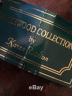 Karen Didion Santa Claus 3 Piece Train CRAKEWOOD COLLECTION