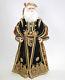 Katherine's Collection 24 Black And Gold Santa Claus Doll Free Ship