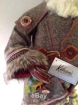 Katherine's Collection 24 Woodland Finley Forester Santa Claus Doll New
