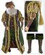Katherine's Collection Green 18 Tapestry Santa Claus Doll New 28-628064