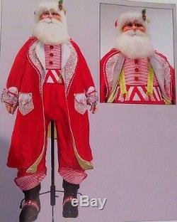 Katherine's Collection Life Size 64 Cuckoo Christmas Santa Claus Doll NEW
