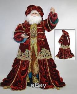 Katherine's Collection Nativity Christmas Santa Claus Doll 32 NWT