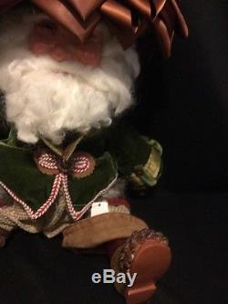 Katherine's Collection Quercus 22 Fizzlewinks Woodland Santa Claus Gnome NEW