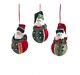 Katherine's Collection Set Of 3 Santa Claus Bauble Ball Ornaments New 11-611075
