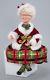 Katherine's Collection Tartan Traditions Traditional 18 Mrs. Santa Claus Doll