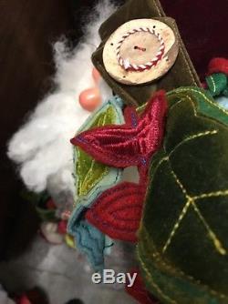 Katherine's Collection Woodland Santa Claus Incredible Detail