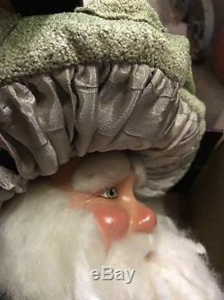 Katherine's Collection Woodland Santa Claus Mushroom Gnome