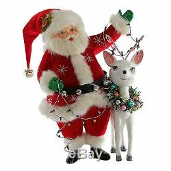 Katherines Collection 16 Mistletoe Santa Claus Doll Reindeer Christmas Decor