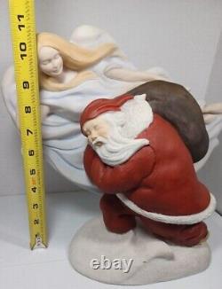 Ken Memoli The Legend of Santa Claus Statue Christmas Spirit Through The Snow 10