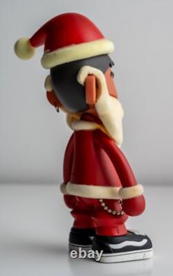 Kidrobot Estate MERRY X'MAS X'MAS SPECIAL SANTA CLAUS 5.5 + Tee Shirt Rare