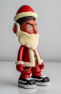 Kidrobot Estate MERRY X'MAS X'MAS SPECIAL SANTA CLAUS 5.5 + Tee Shirt Rare
