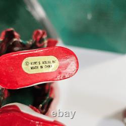 Kurt Adler KSA Collectibles Tee Time Santa On The Green Mr & Mrs Claus Figurines
