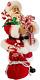 Kurt S. Adler 10.5 Santa With Candy And Sack Figure