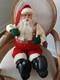 Large Sitting Santa 36 Inches Motion Sensor Candle & Talking 2001