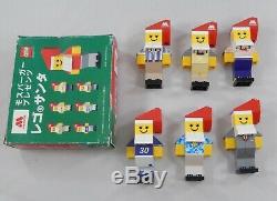 LEGO 2878 Santa Claus Mos Burger Complete 6 Figure Set Japanese Import Japan