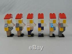 LEGO 2878 Santa Claus Mos Burger Complete 6 Figure Set Japanese Import Japan