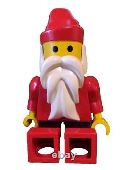 LEGO Jumbo Fig Minifigure Santa Claus Figure Red Christmas