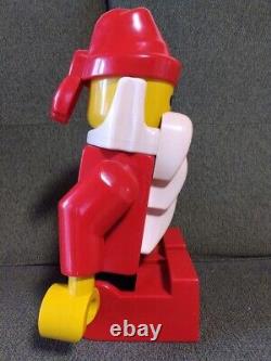 LEGO Jumbo Fig Minifigure Santa Claus Figure Red Christmas