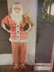 Lifesize Bedtime Santa Claus In Pajamas Christmas Display Figure 6 Foot Tall