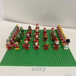 (LOT OF 33)Lego Christmas SANTA CLAUS MINIFIGURE And More