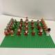 (lot Of 33)lego Christmas Santa Claus Minifigure And More