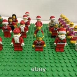 (LOT OF 33)Lego Christmas SANTA CLAUS MINIFIGURE And More
