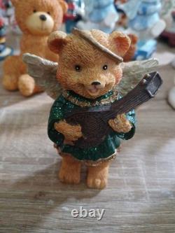 LOT of 33 Vintage VTG Santa Claus Figures Snowmen And Bears/ Merry Christmas