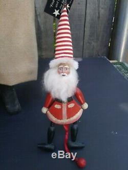 Large 24 Handmade Santa Claus by House of Hatten & Artist Dee Gann