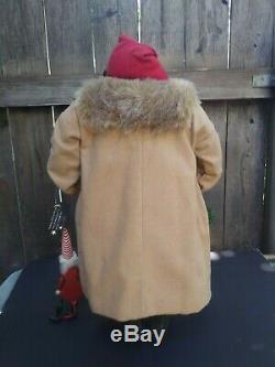 Large 24 Handmade Santa Claus by House of Hatten & Artist Dee Gann