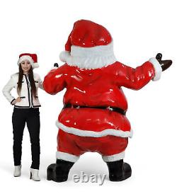 Large Santa Claus Statue Santa Decor Christmas Decoration Indoor Outdoor