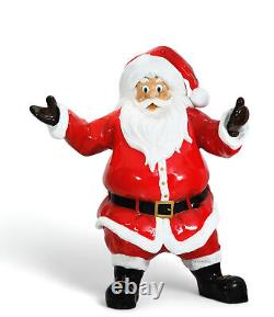 Large Santa Claus Statue Santa Decor Christmas Decoration Indoor Outdoor