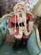 Large Antique German Christmas Store Display Santa Claus 29 Inches 1920-1940