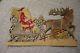 Large Circa 1920s Die Cut Cardboard Santa Claus With Reindeer Stand Up Germany