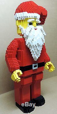 Lego Figura Exclusiva Estatua Papa Noel Gigante Grande Santa Claus Giant 86 CM