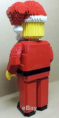 Lego Figura Exclusiva Estatua Papa Noel Gigante Grande Santa Claus Giant 86 CM