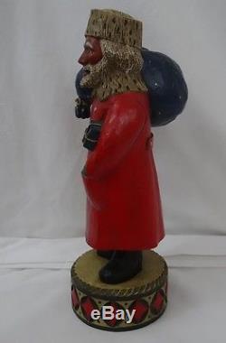 Leo Smith Santa Claus Carries Blue Toy Sack American Heritage 005/750