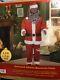 Life Size Animated African American Santa Claus 5.8 Sings & Dances