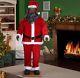 Life Size Animated Dancing African American Black Santa Claus 6 Ft Ul Listed New