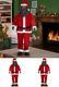 Life Size Animated Dancing African American Black Santa Claus 6 Ft Xmas Figure