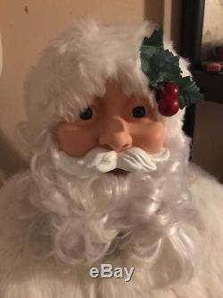 Life Size Dancing Singing Animated Santa Claus figure