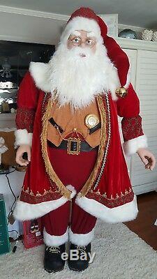 Life Size Deluxe Members Mark Santa Claus Tall Over 6