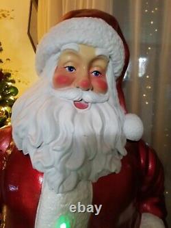 Life-Size Santa Claus LED Lighted & Musical 63