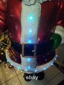 Life-Size Santa Claus LED Lighted & Musical 63