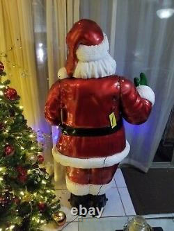 Life-Size Santa Claus LED Lighted & Musical 63