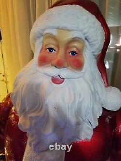 Life-Size Santa Claus LED Lighted & Musical 63