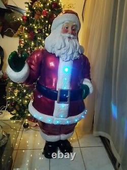 Life-Size Santa Claus LED Lighted & Musical 63