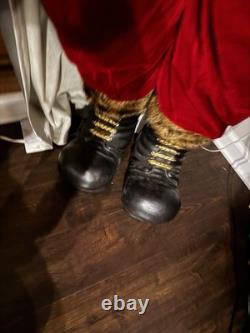 Life Size Vintage Santa Claus 6.5 ft Collectible Holiday Figure Rare Piece